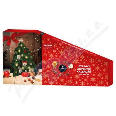 Leros bylinný adventní kalendář stromeček