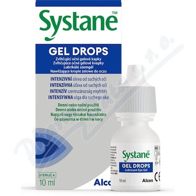 Systane Gel Drops zvlhčující oční gelové kapky 10 ml