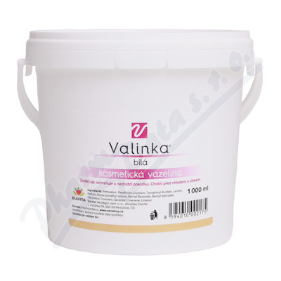 Vazelína bílá kosmetická Valinka 1000 ml