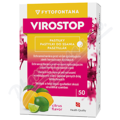 Fytofontana Virostop pastilky citrus 50 pastilek