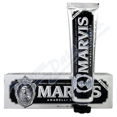 Marvis Amarelli Licorice Mint zubní pasta s příchutí lékořice 85ml