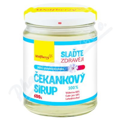 Čekankový sirup 100% 600g Wolfberry