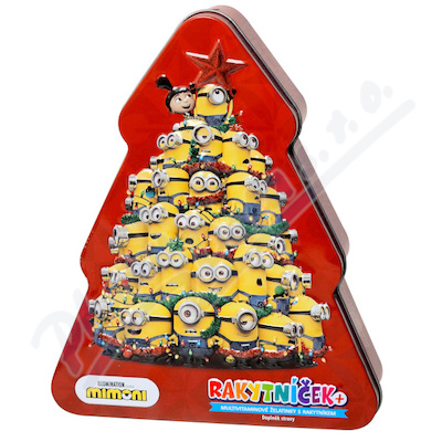 Rakytníček+ Mimoni želatinky s rakytníkem 50 kusů Vánoční stromeček 2024