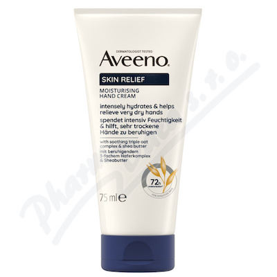 Aveeno Skin Relief hydratační krém na ruce bez parfemace 75ml