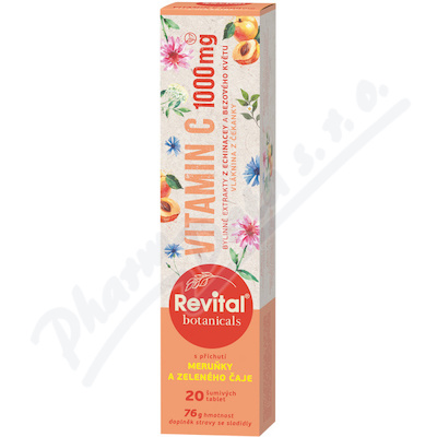 Revital Botanicals Vitamin C 1000 mg 20 šumivých tablet