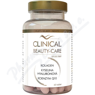 Clinical Beauty-Care Kolagen + Kyselina hyaluronová + Koenzym Q10 60 tablet