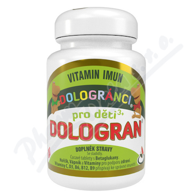Dologran pro děti 3+ Dologránci Vitamin Imun 60 tablet