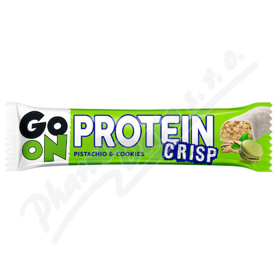GO ON Proteinová tyčinka Crisp Pistácie & cookies 45g