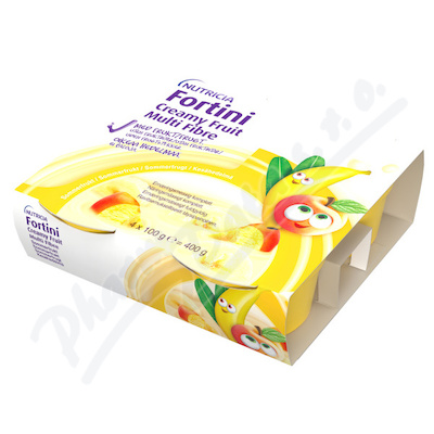 Fortini Creamy Fruit Multi Fibre letní ovoce por.sol.4x100g