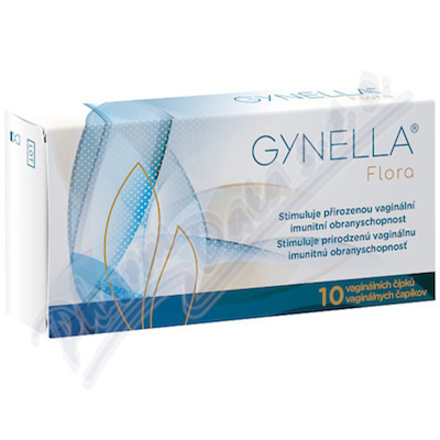 Gynella Flora 10 vaginálních čípků
