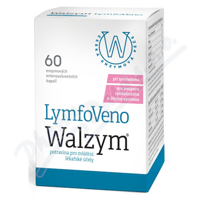 Walzym LymfoVeno enzymové kapsle 60 kapslí