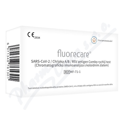 Fluorecare SARS-CoV-2/ Chřipka A/B/RSV antigen Combo rychlý test 1ks