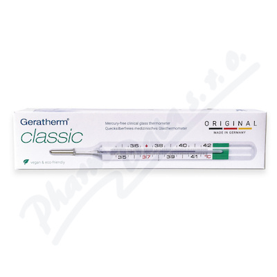 Teploměr skleněný bezrtuťový Geratherm classic