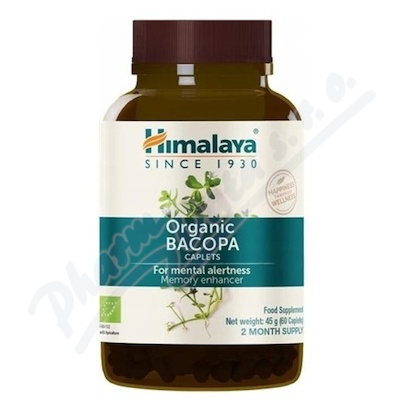 Himalaya Organic Bacopa BIO 60 kapslí