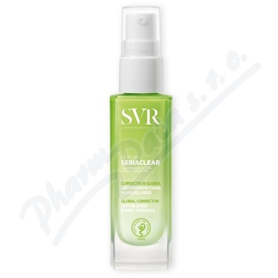 SVR Sebiaclear Serum Sérum pro pleť se sklony k akné, jizvičkám a skvrnám 30ml