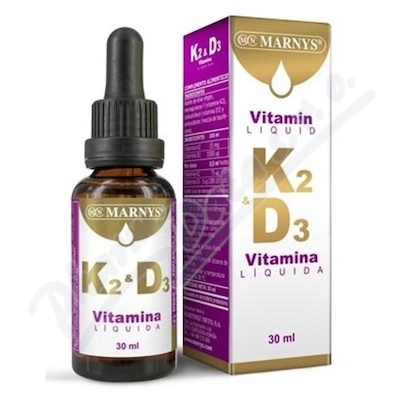 Marnys Vitamín K2+D3 tekutý 30ml