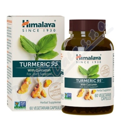 Himalaya Organic Tumeric 95 Bio 60 kapslí