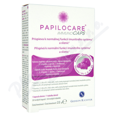 Papilocare ImmunoCaps 30 kapslí