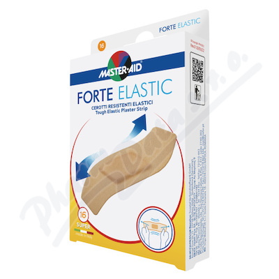 Forte Elastic Super Náplasti elastické voděodolné sensitive 39x86mm 16ks