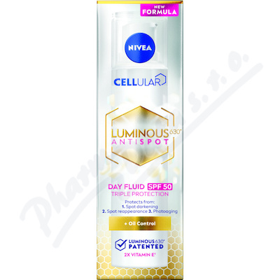 Nivea Cellular Luminous AntiSpot denní fluid SPF50 40ml 94410