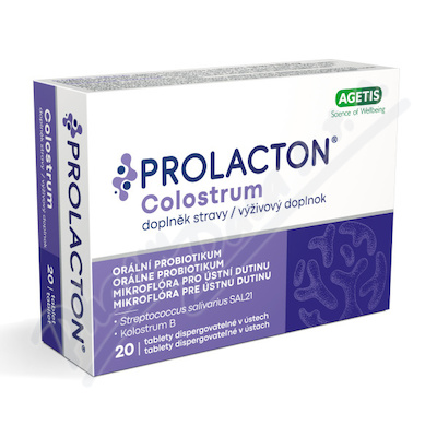 Prolacton Colostrum 20 dispergovatelných tablet