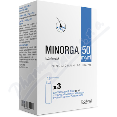 Minorga 50mg/ml roztok 3x60ml
