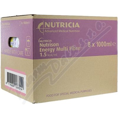 Nutrison Energy Multi Fibre perorální roztok 8x1000ml