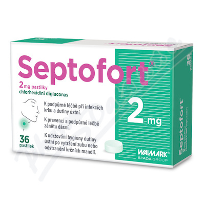 Septofort 2mg 36 pastilek