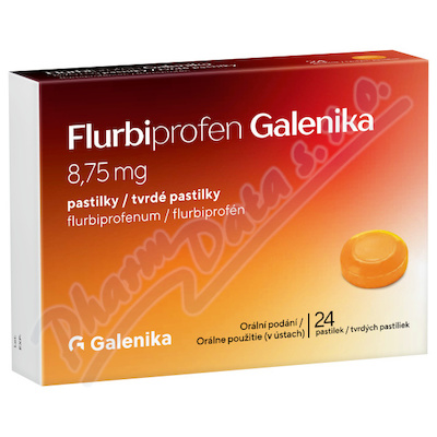 Flurbiprofen Galenika 8,75 mg 24 pastilek