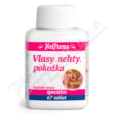 MedPharma Vlasy nehty pokožka 67 tablet