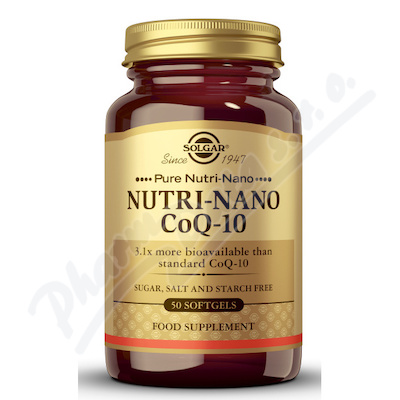 Solgar Nutri-Nano Koenzym Q-10 50kapslí