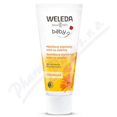 Weleda baby Měsíčkový kojenecký krém na zadeček bez parfemace 75ml