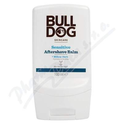 Bulldog Sensitive Aftershave balm+willow herb 100ml