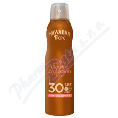 Hawaiian Tropic Glowing Protection Dry Oil Spray SPF30 180ml