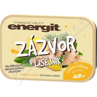 Energit Zázvor + lišejník 42 tablet