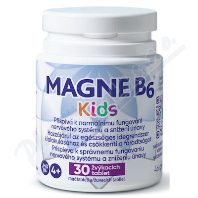 Magne B6 Kids 30 žvýkacích tablet