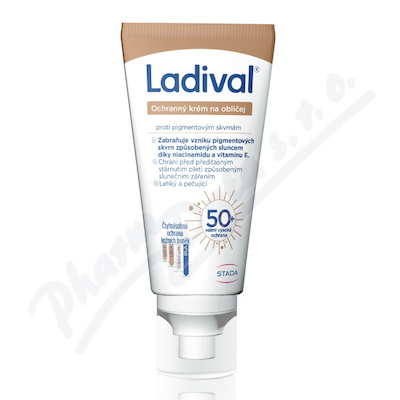 Ladival ochranný krém na obličej proti pigmentovým skvrnám OF50+ 50ml