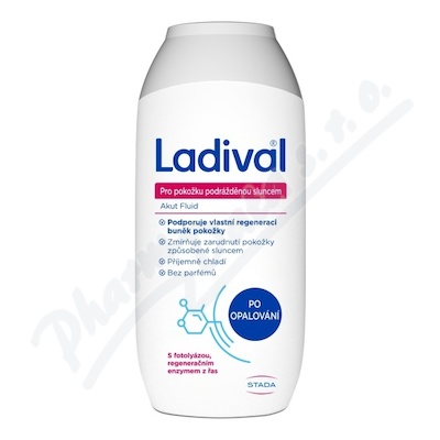 Ladival podrážděná pokožka sluncem Akut Fluid po opalování 200ml