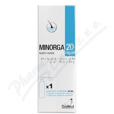 Minorga 20mg/ml kožní roztok 1x60ml