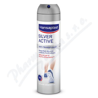 Hansaplast Silver Active anti-transpirant sprej 150ml