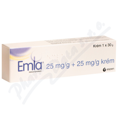 Emla 25mg/g+25mg/g krém 1x30g
