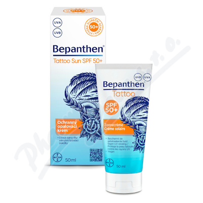 Bepanthen Tattoo Sun opalovací krém SPF50+ 50ml