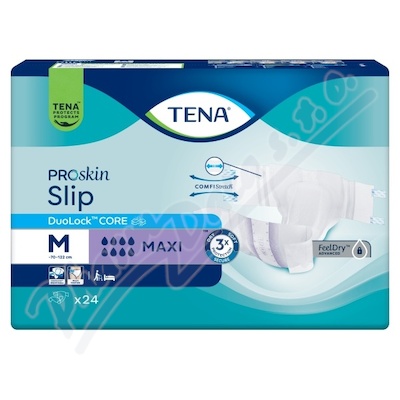 Tena Proskin Slip Maxi Medium inkontinenční kalhotky 24ks 712400