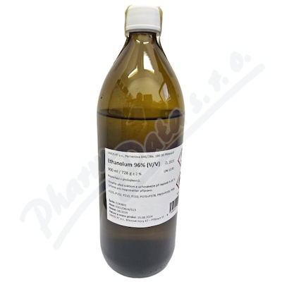 Ethanolum 96% (v/v) 900ml/ 728g