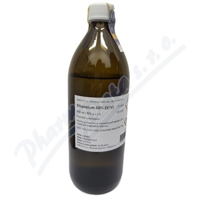 Ethanolum 60% (v/v) 900ml/ 802g