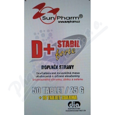 D+ Stabil forte 50+10 tablet zdarma
