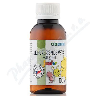 Edenpharma Lichořeřišnice větší + jitrocel Junior 100ml