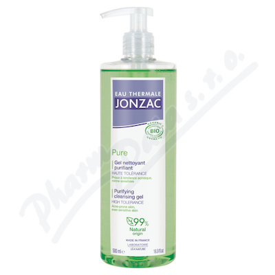Jonzac Pure Čistící gel na smíšenou až mastnou pleť BIO 500ml