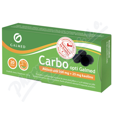 Carbo Opti 300mg 20 tablet Galmed