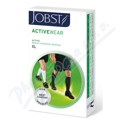 Jobst  ActiveWear I.kompresní třída punčochy lýtkové se špicí velikost XL bílé